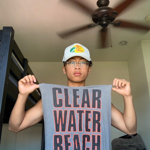 ClearWater Beach Florida muscle shirt - Picture 2 of 4